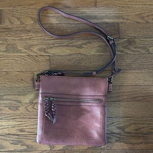 NWOT Market & Spruce Faux Leather Crossbody Purse